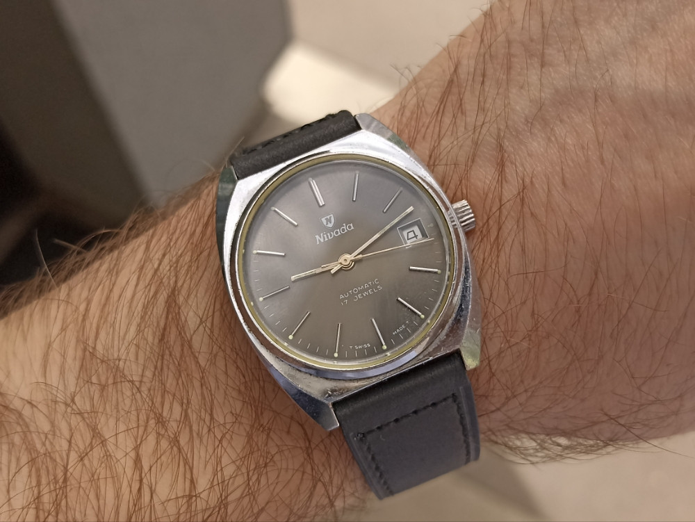 NAVI.BA NIVADA  ETA AUTOMATIC MEHANIČKI RUČNI SAT VINTAGE