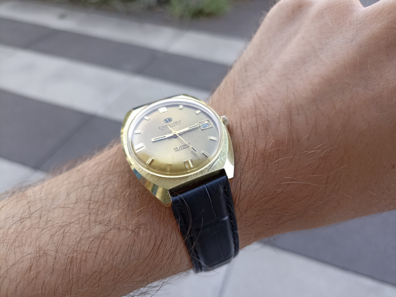 EXKLUSIV AUTOMATIC 25 JEWELS MADE IN GERMANY MUŠKI SAT