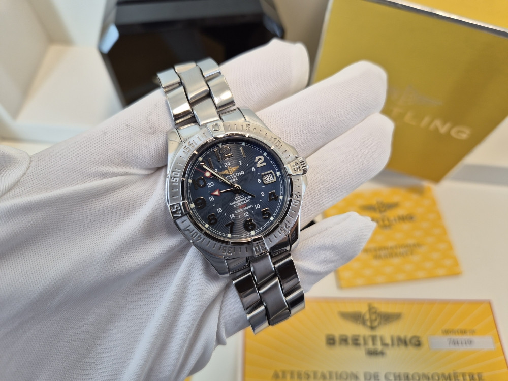 NAVI.BA  Breitling Colt GMT (Ref. A32350) Automatic  FULL SET