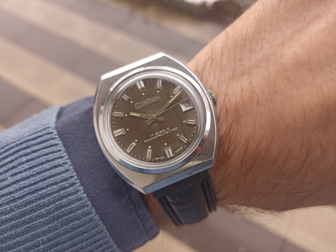 OMIKRON SWISS MADE MEHANIČKI RUČNI MUŠKI SAT