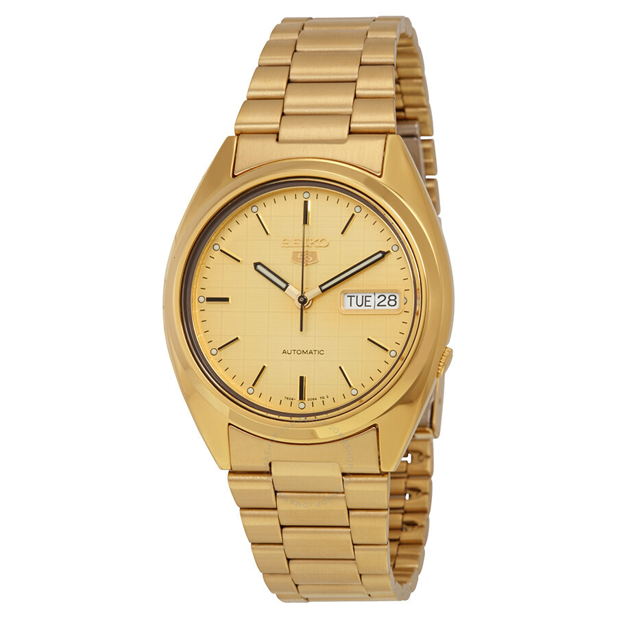NAVI.BA SEIKO 5 GOLD SNXL72 AUTOMATIK SAT NAVI DOO TUZLA