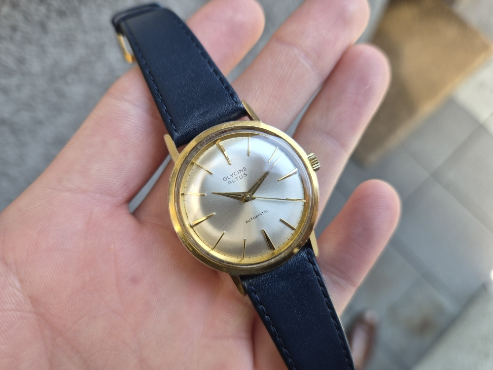 GLYCINE ALTUS AUTOMATIC ETA 2451 VINTAGE SAT NAVI.BA