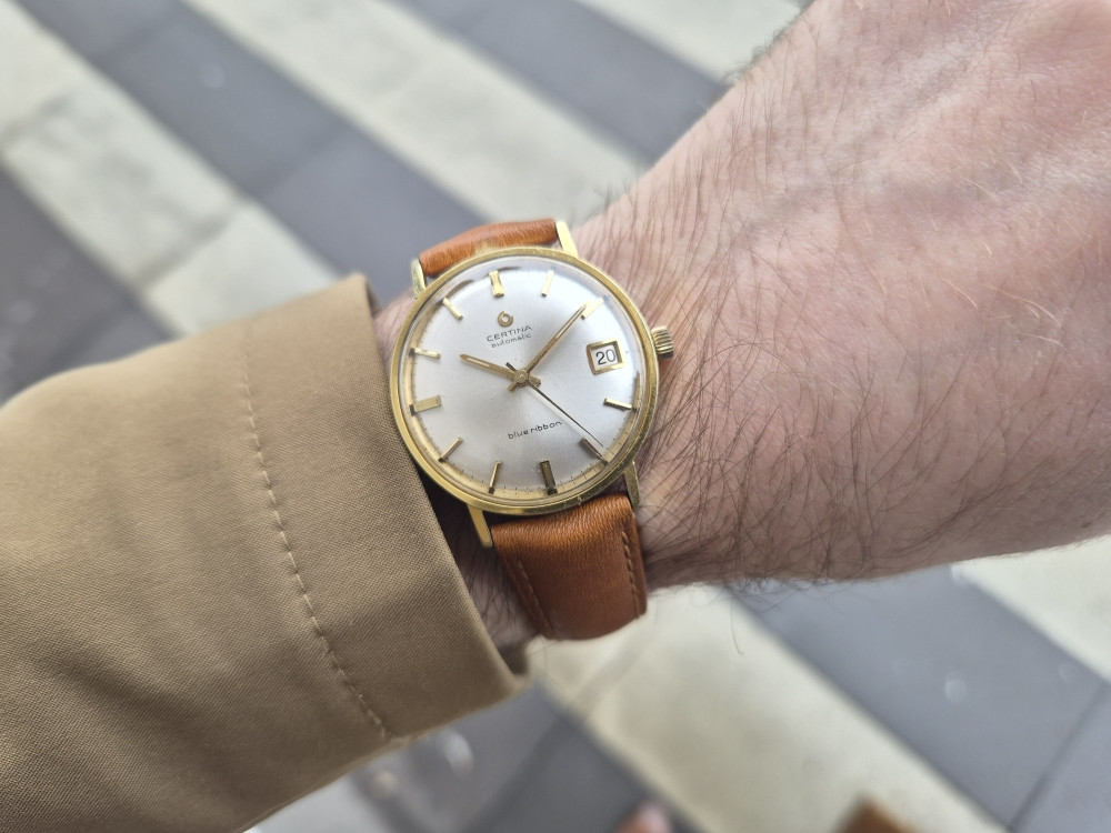 CERTINA AUTOMATIC  BLUE RIBBON  VINTAGE RUČNI SAT NAVI.BA