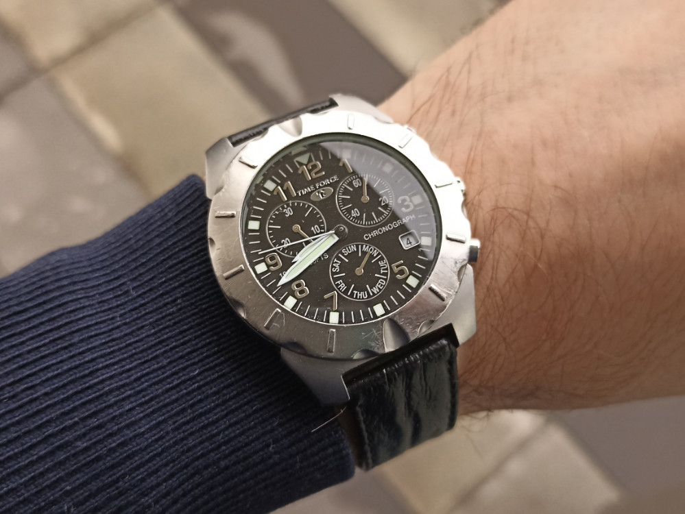 TIME FORCE 1991M CHRONOGRAPH SWISS MADE MUŠKI RUČNI SAT