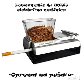 Powermatic 4+ ZORR električna mašinica za pušače