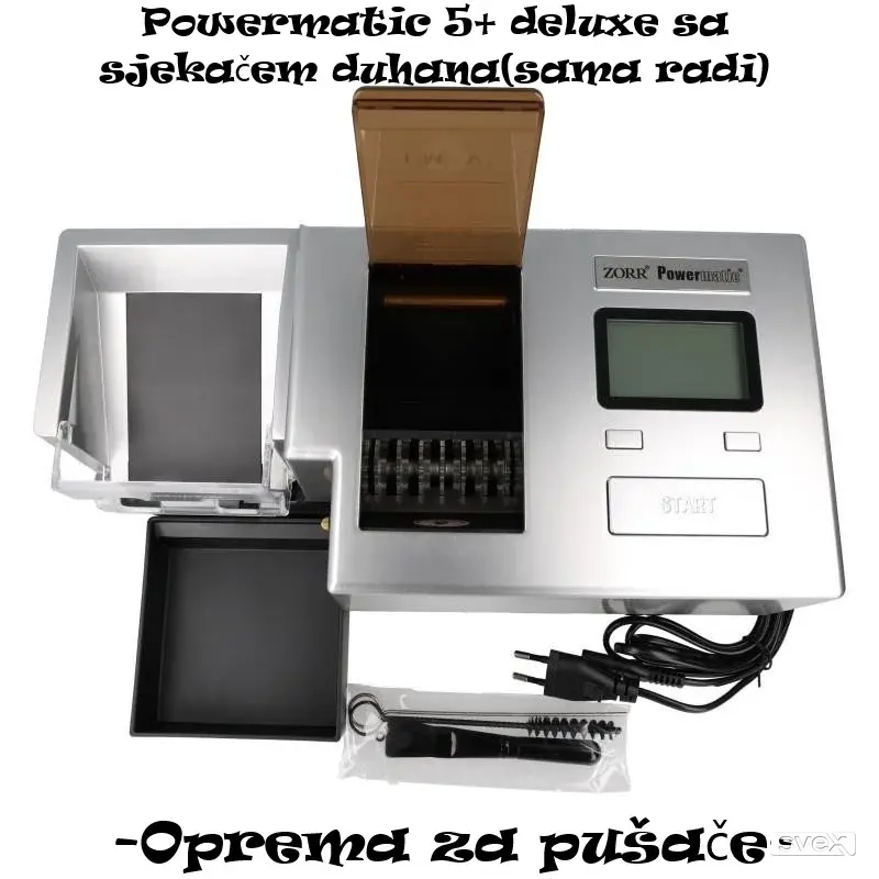 Powermatic 5+ deluxe električna mašina za pušače