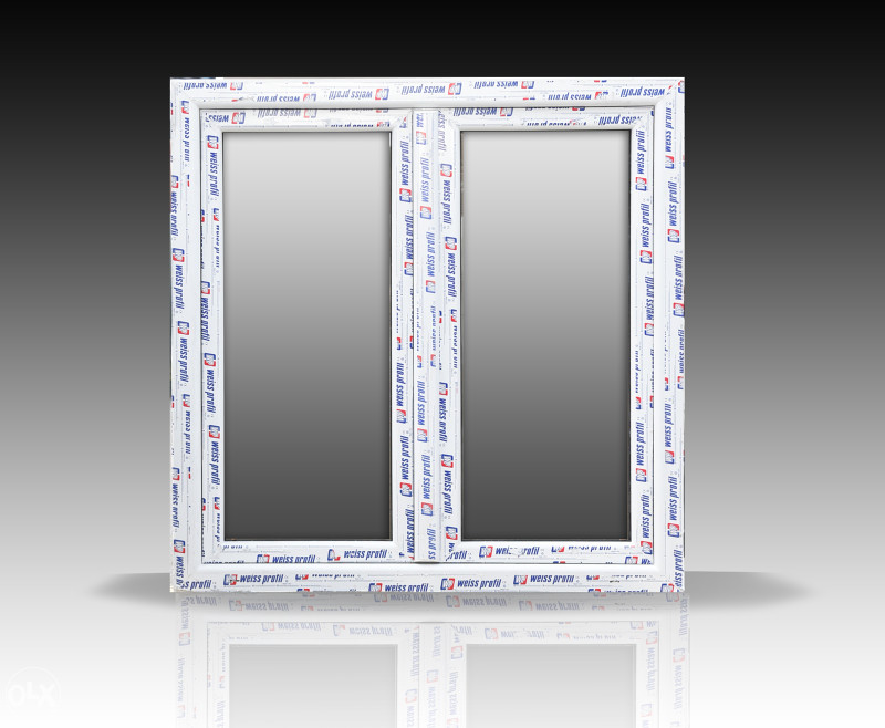 PROZOR PVC WEISS PROFIL120X120 DVOKRILNI