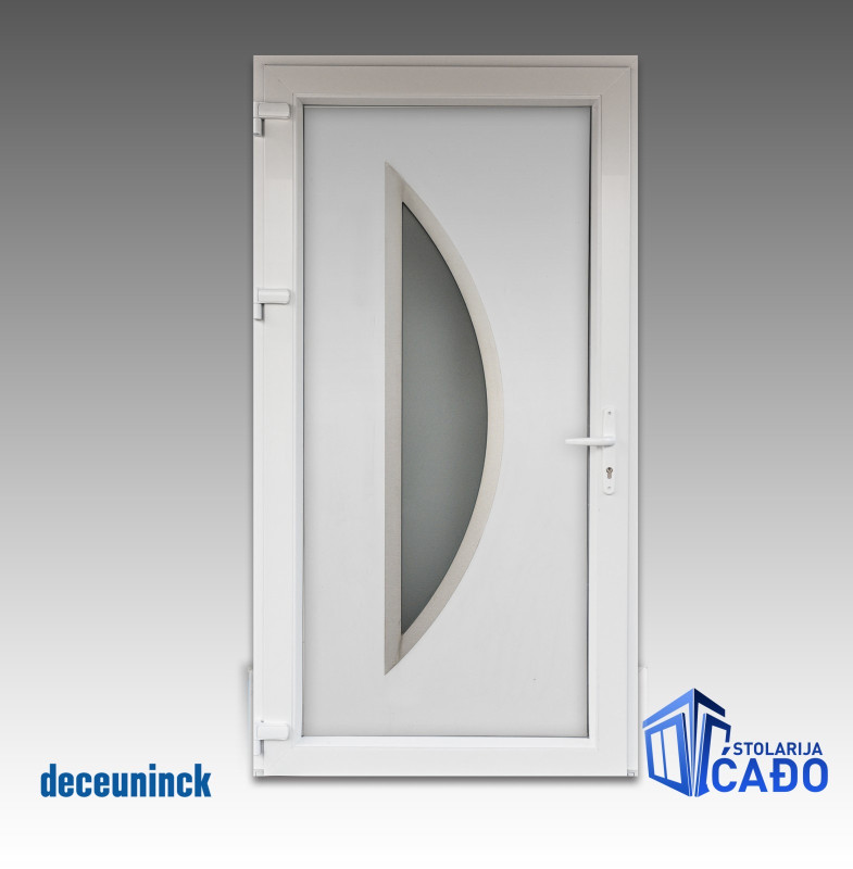 PVC ULAZNA VRATA NJEMAČKI PROFIL DECEUNINCK