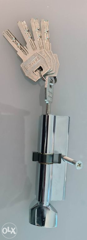 CILINDAR ZA VRATA 90 mm 5 KLJUČEVA