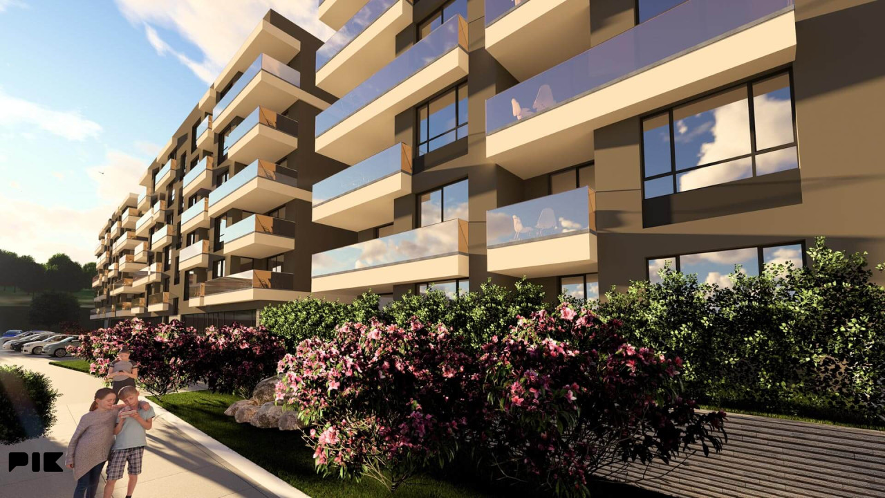 Široki Brijeg dvosoban stan 53 m2 s vrtom 54 m2 Hills Residence 3