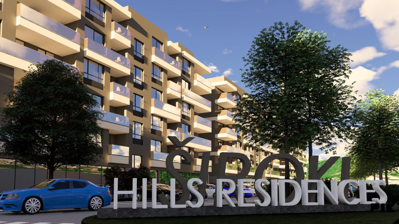 Dvosoban stan 42 m2 - Široki Brijeg Hills Residence 3