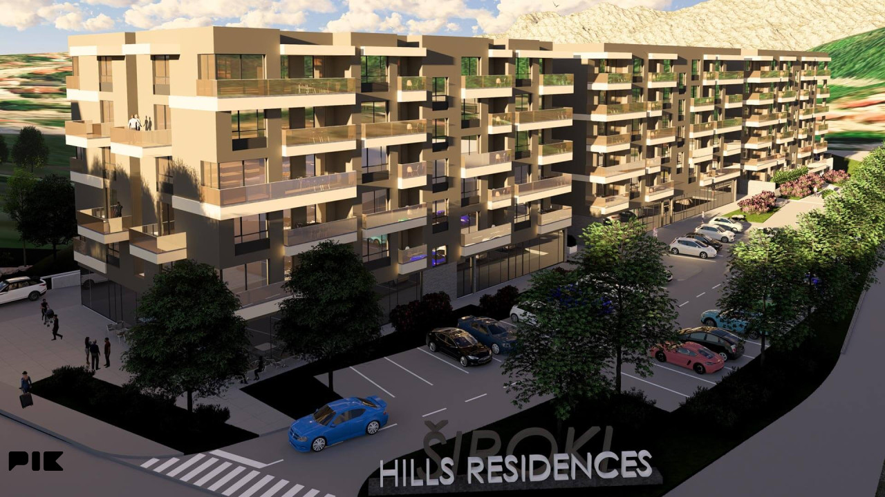 Četverosoban stan 115 m2 s prostranim balkonom -Hills Residence 3