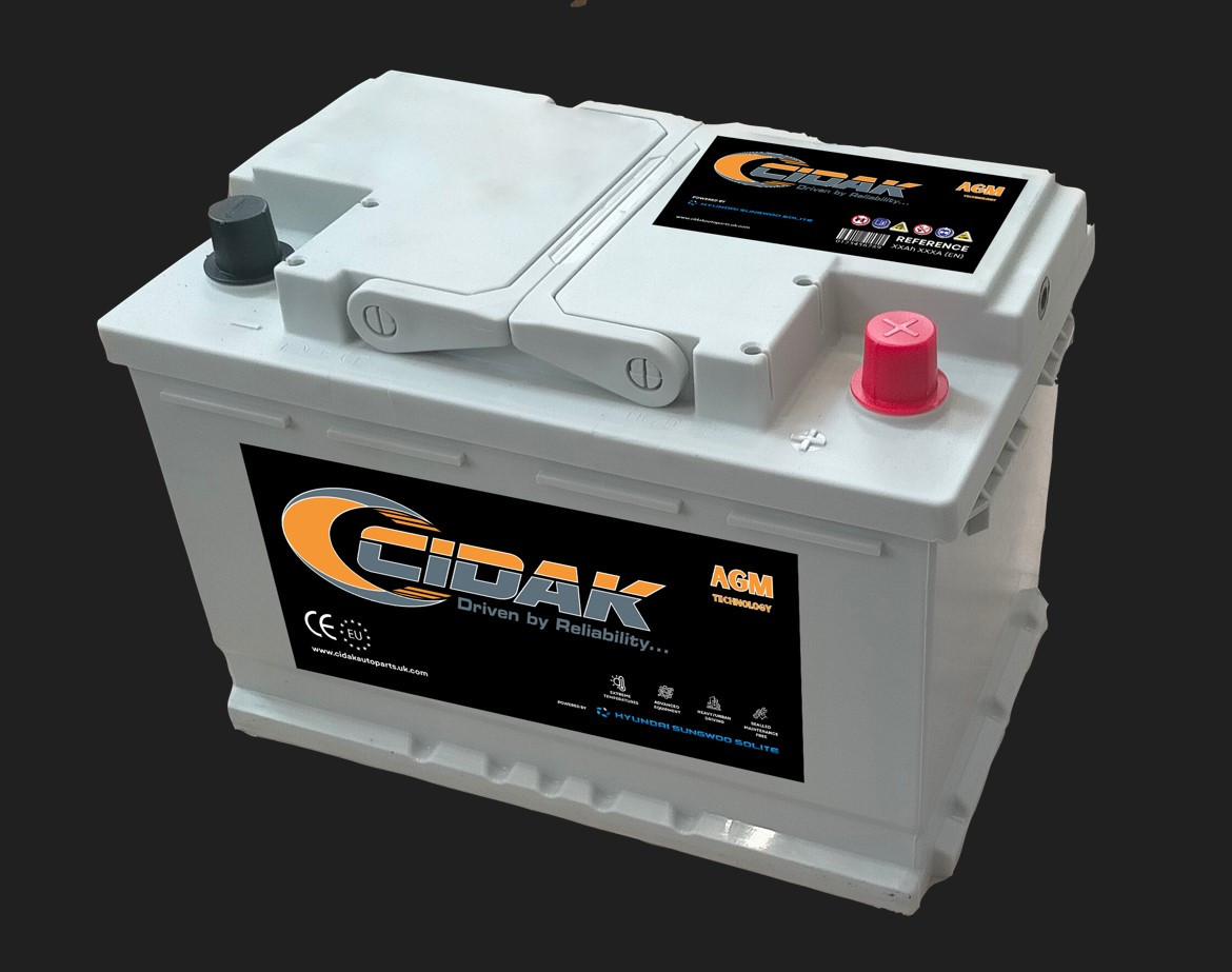 AKUMULATOR 12V70AH AGM START STOP CIDAK
