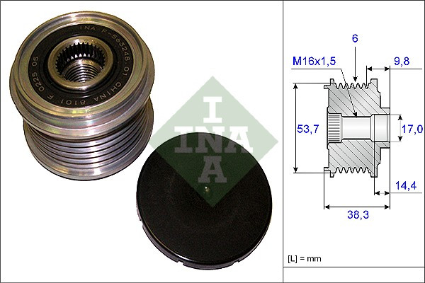 REMENICA ALTERNATORA OPEL ASTRA CORSA 1,3CDTI 2,0CDTI