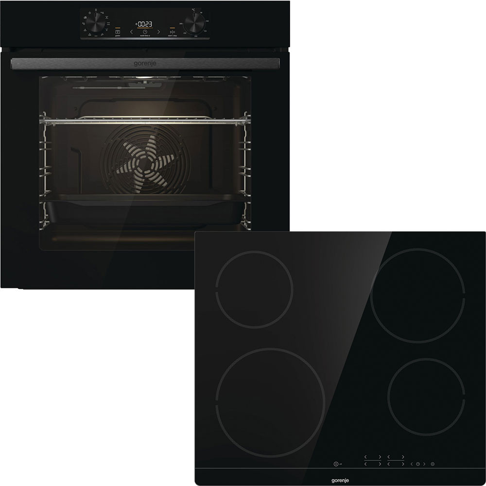 Gorenje SET rerna i ploca Crna boja Ploca Touch na dodir