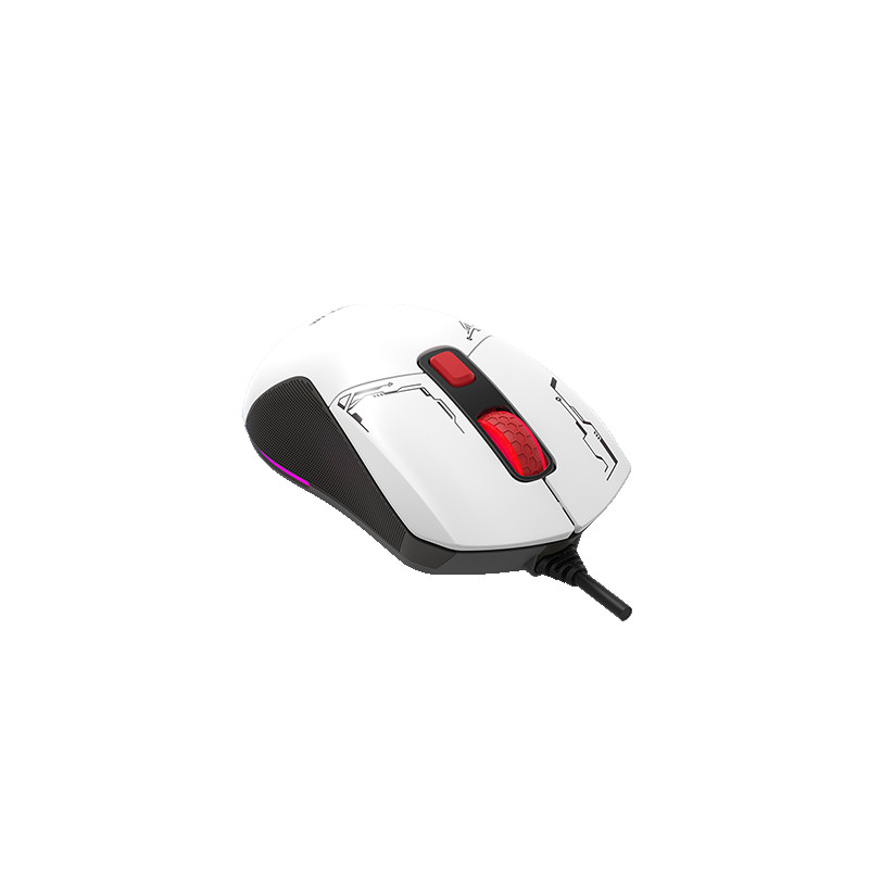 Miš GM-316W gaming bijeli s dva odvojiva poklopca