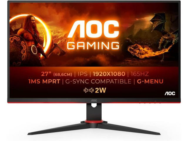 GAMING monitor 27" 165Hz IPS 1ms 27 AOC 27G2SPAE/BK G2