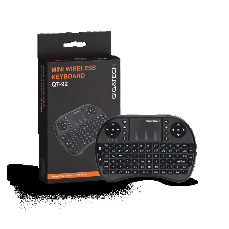Tastatura Gigatech QT-92 wireless, mini