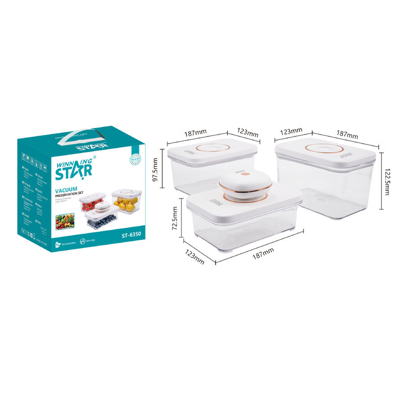 Električni vakuumski set Winning Star ST-6350, 1200 mAh, 2.5W