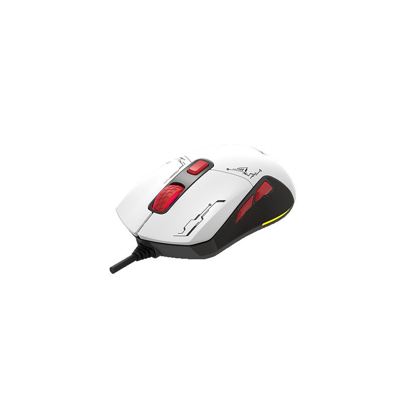 Miš GM-316W gaming bijeli s dva odvojiva poklopca