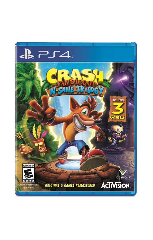 IGRICA Crash Bandicoot N. Sane Trilogy 2.0 PS4