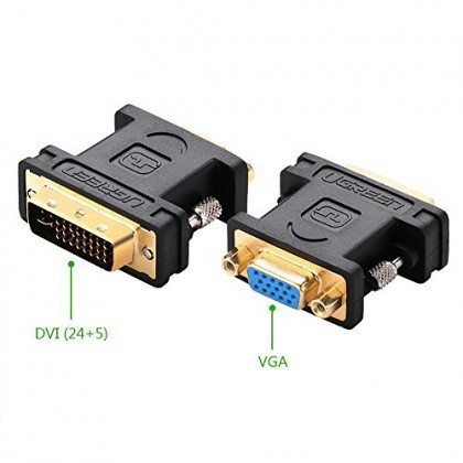 ADAPTER PRELAZ DVI NA VGA 24+5 PIN