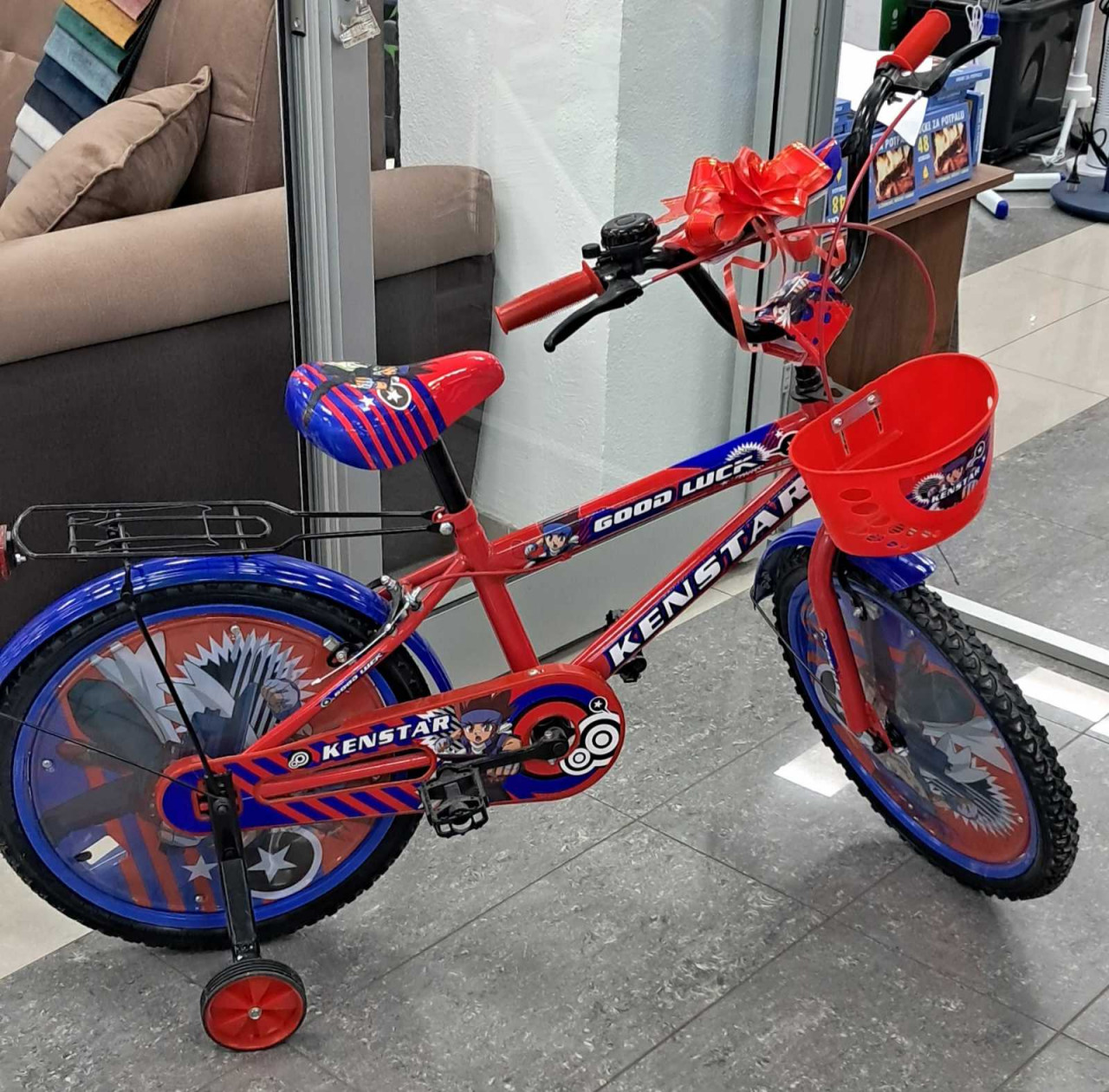 AKCIJA Djecije Biciklo 20" sa pomocnim za vecu djecu 20ke gume