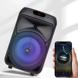 Bluetooth Party Zvučnik RGB + Mikrofon Sing-eZQS12147