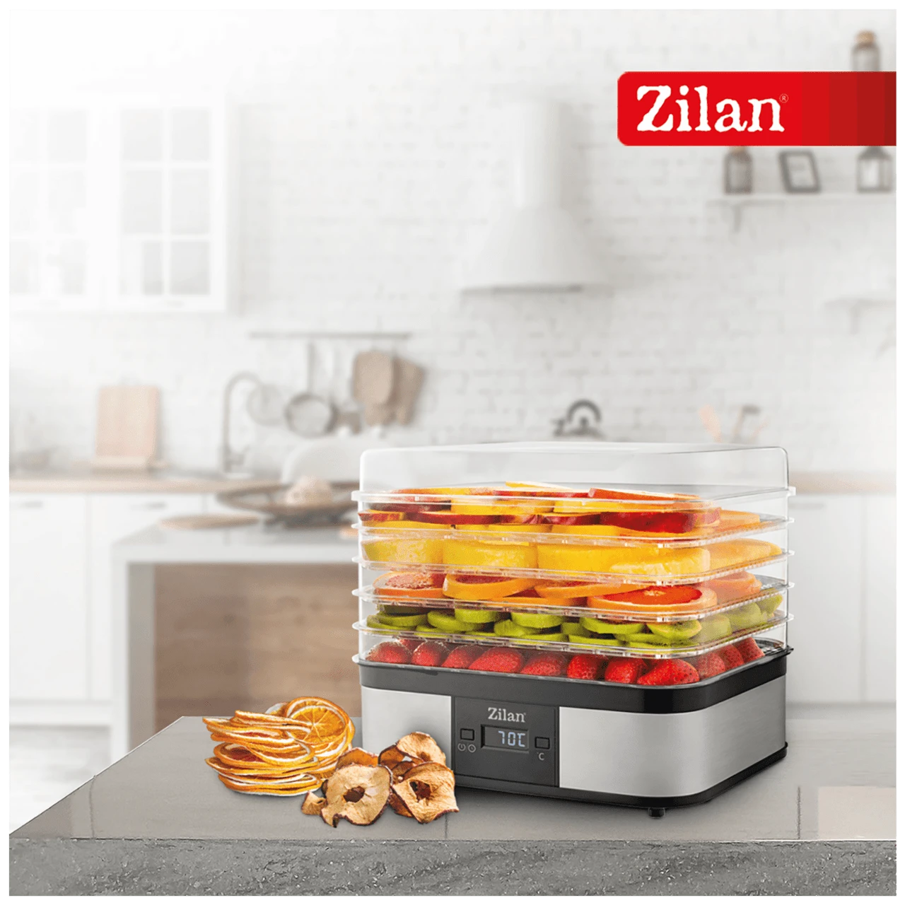 Zilan Aparat za sušenje ( dehidrator ) hrane, 245W - ZLN1932