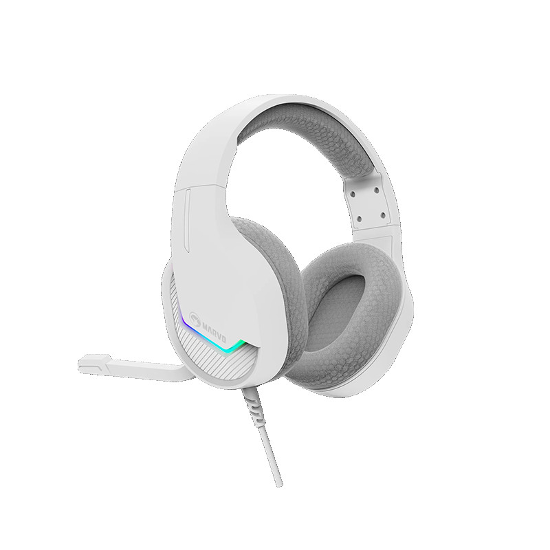 Slušalice Marvo H8618-WH TACTIC 40 gaming RGB
