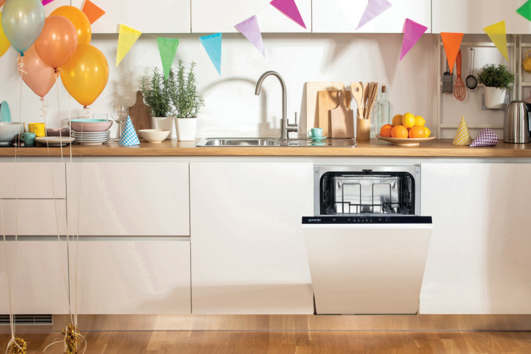 Gorenje ugradbena mašina za pranje posuđa, 45 cm GV520E15