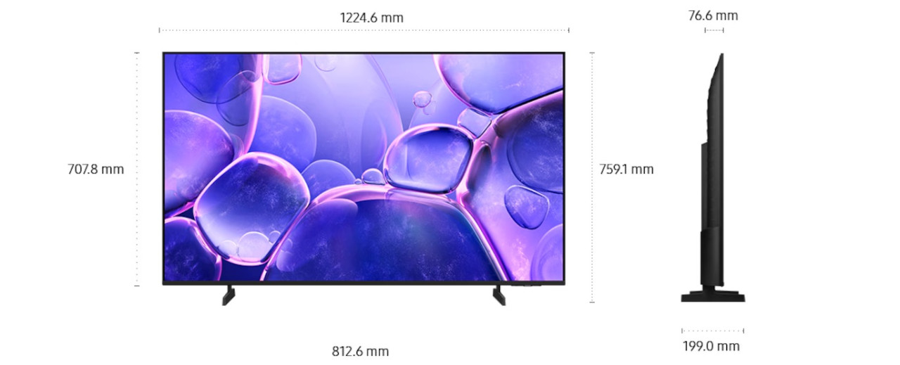 BLACK FRIDAY Akcija Samsung Crystal UHD 55U8072F 4K Smart TV