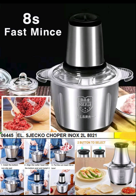 Blender el.sjecko  Choper INOX 8021