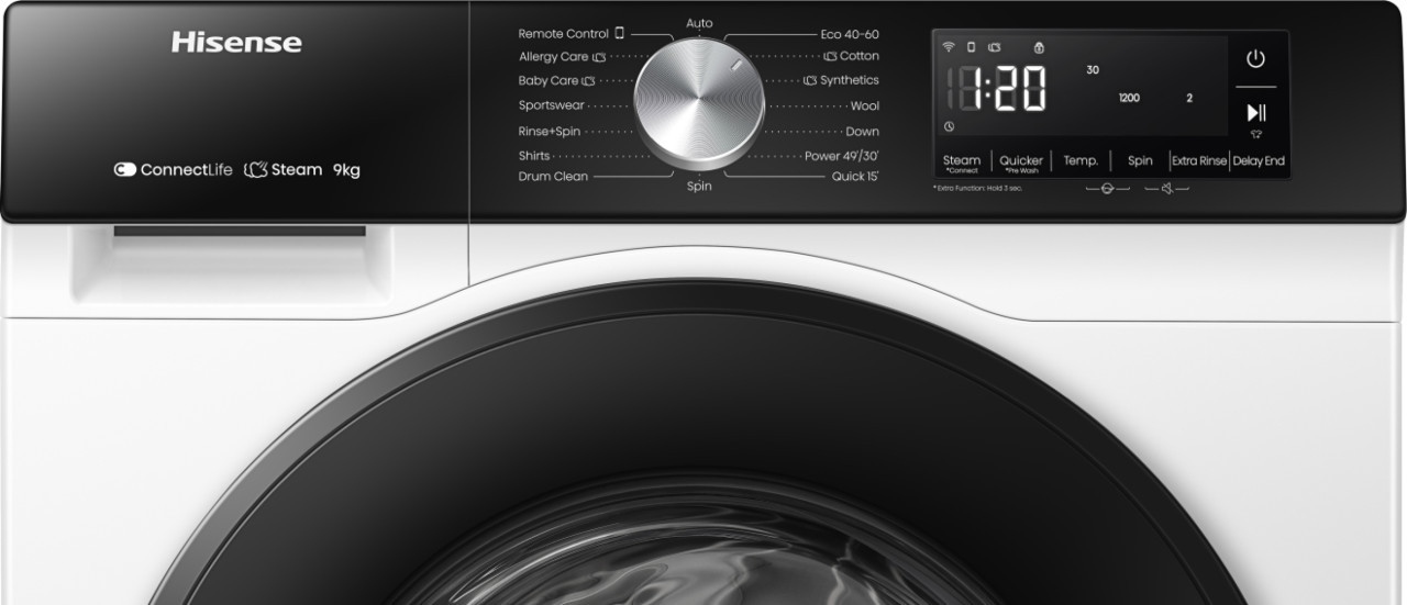 AKCIJA HISENSE 9 kg 1400 obrtaja veš mašina perilica WF3S9043BW3
