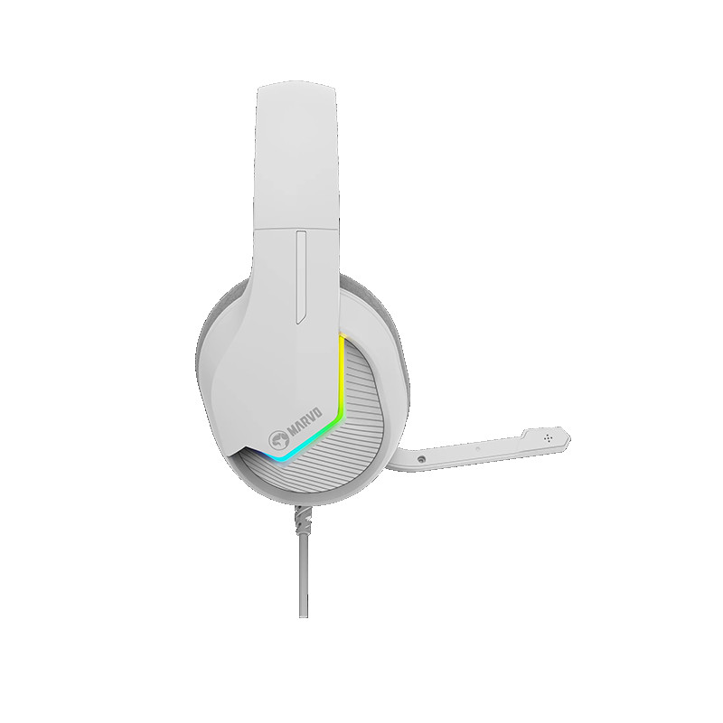 Slušalice Marvo H8618-WH TACTIC 40 gaming RGB