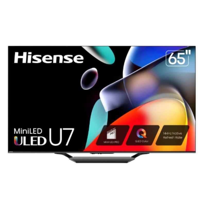 Hisense 65U7SE 65'' MiniLED ULED Smart TV 144Hz Akcija