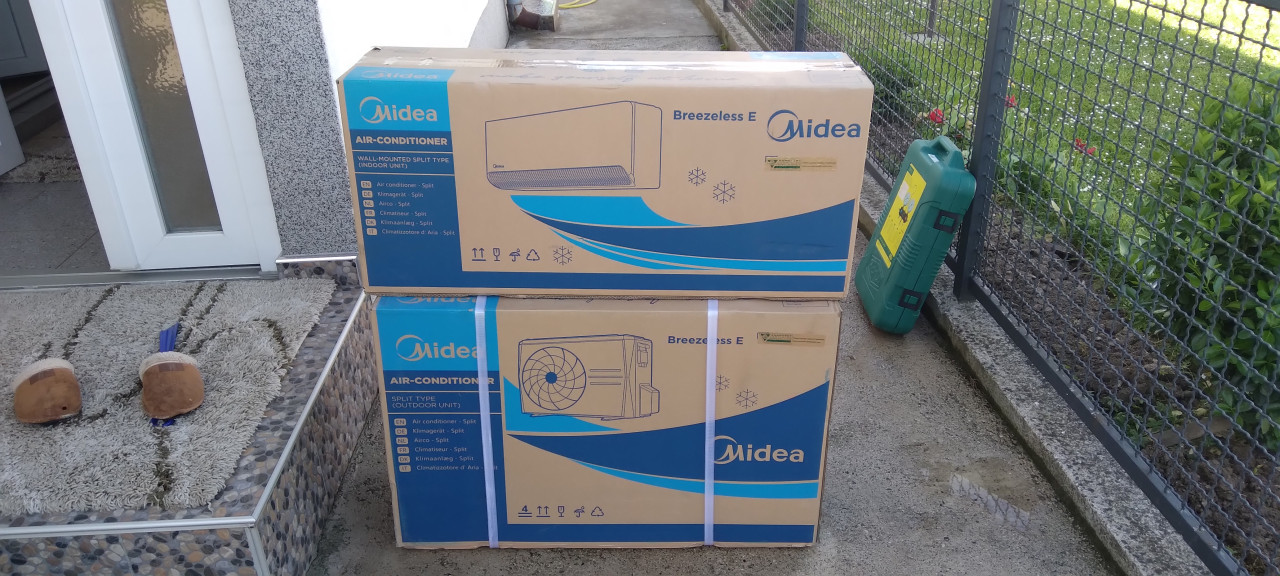 AKCIJA Midea Breezeless E 12ka WI FI INVERTER do -20