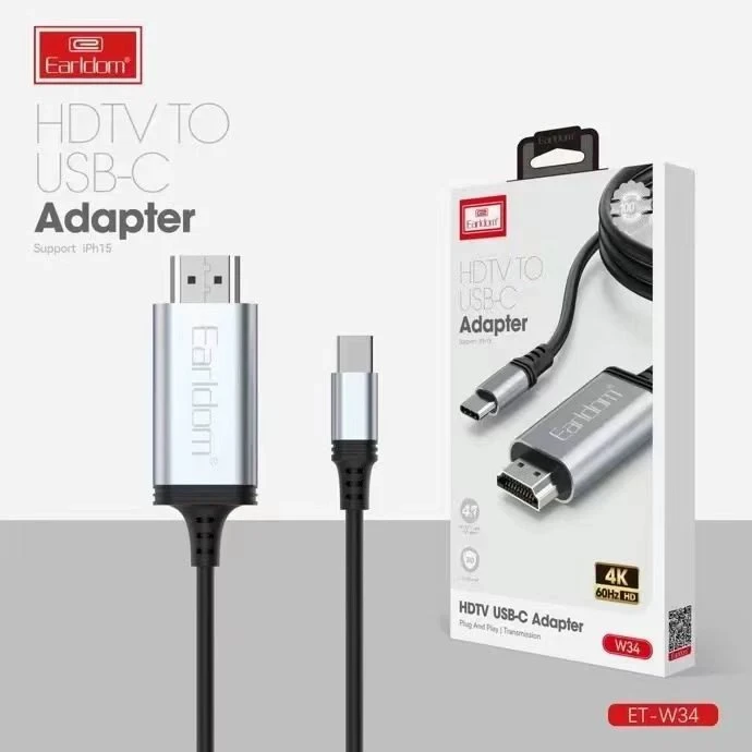Earldom HDMI to Type-C kabal 4K