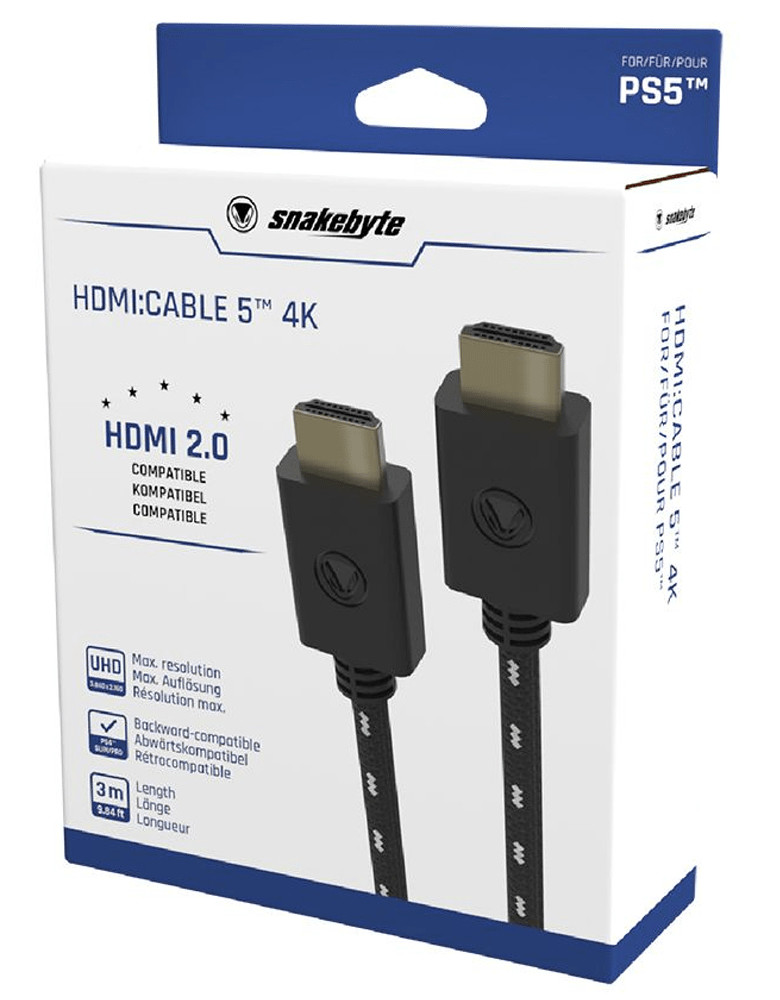 PS5 official HDMI 4K Kabal za PS5, 3m - snakebyte