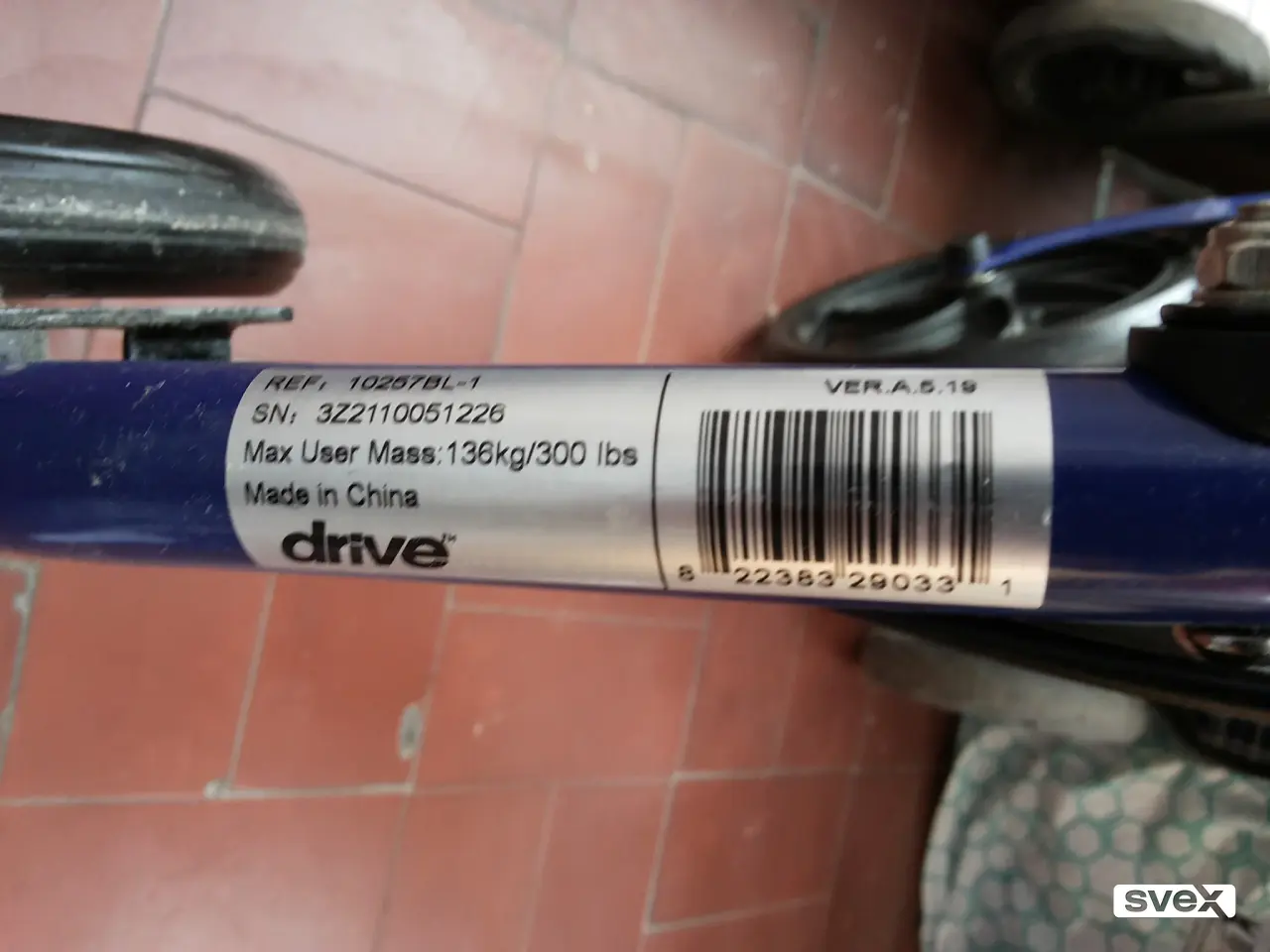 Hodalica sa sjedištem Drive Medical