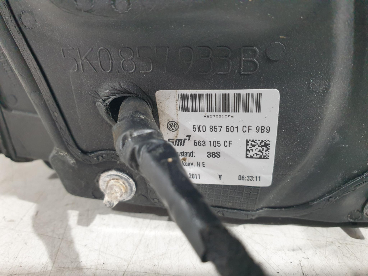 L RETROVIZOR Golf 6 (08-13) 5K0857501CF DIJELOVI