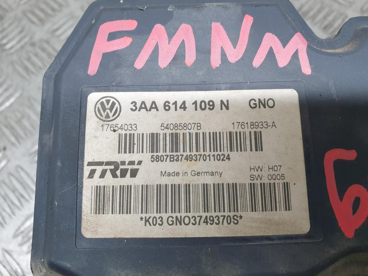 ABS PUMPA Pasat 7 (10-15) 3AA614109N DIJELOVI