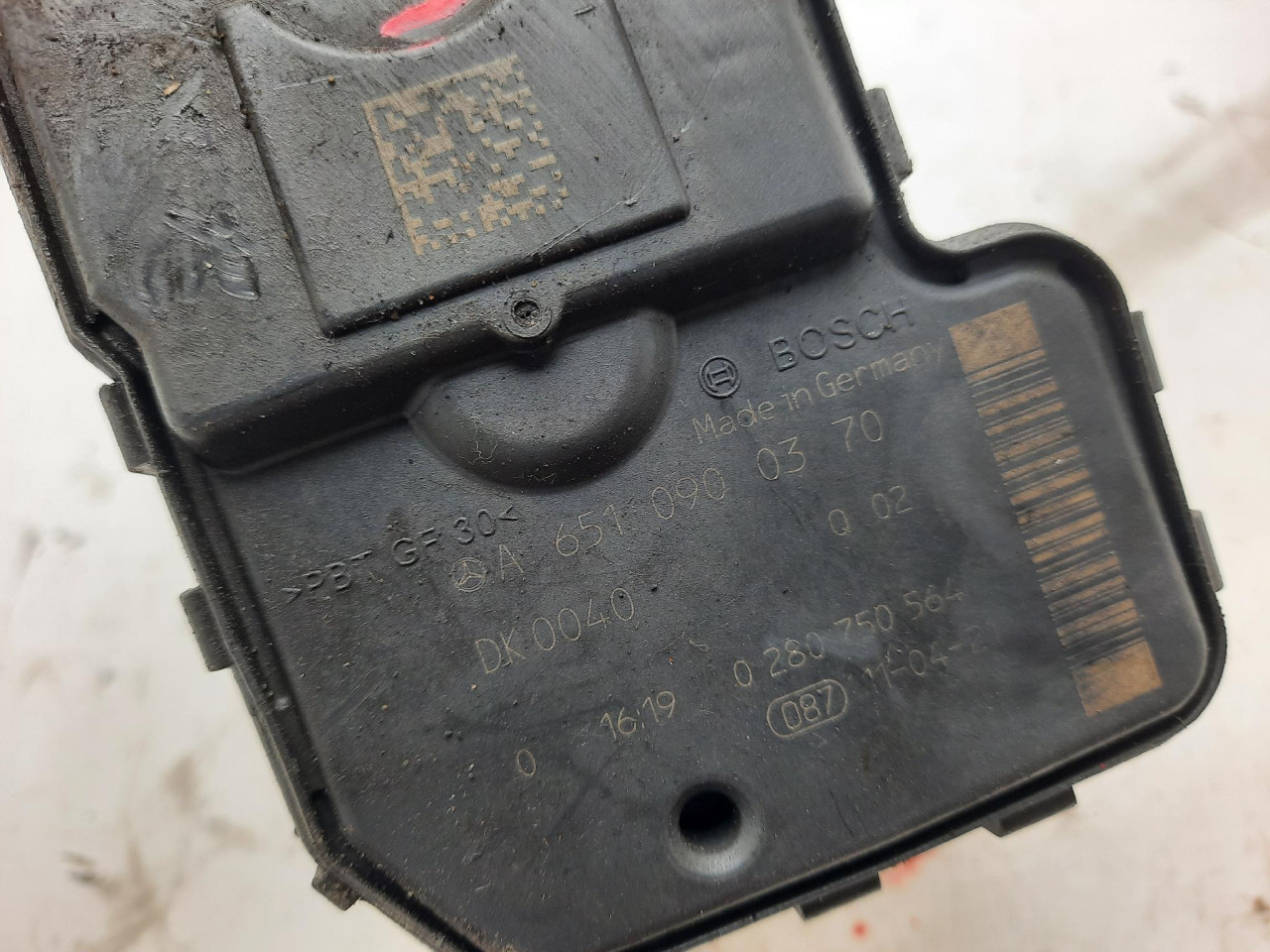 KLAPNA GASA C W204 (11-15) 2.2 125kW A6510900470
