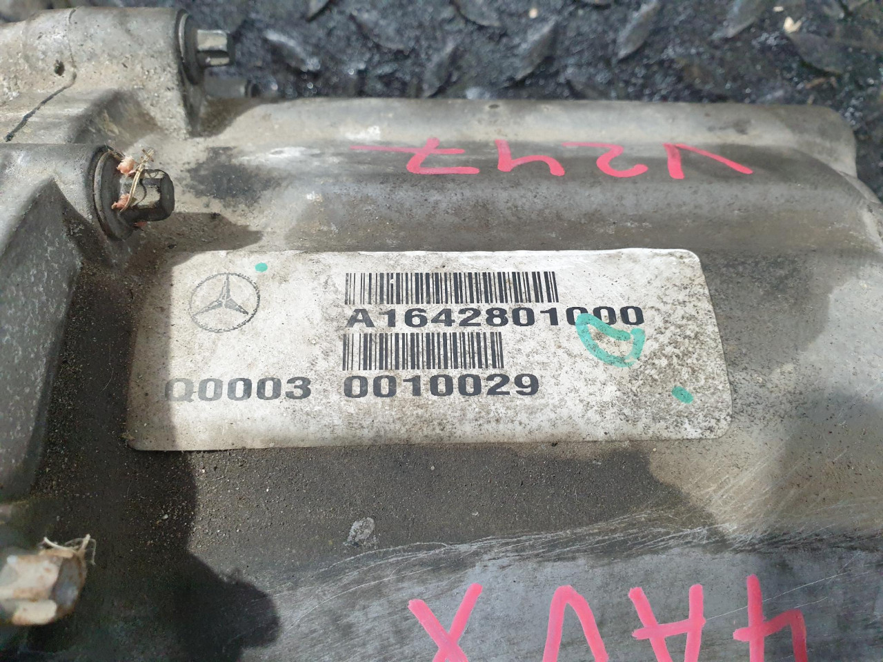 REDUKTOR GL X164 (06-09) 722902 3.0 165kW A1642801000
