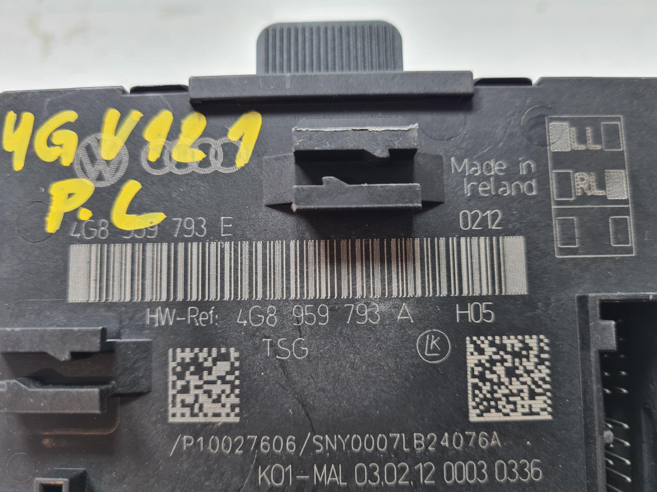 PL ELEKTRONIKA VRATA A6 4G (10-14) 4G8959793A DIJELOVI