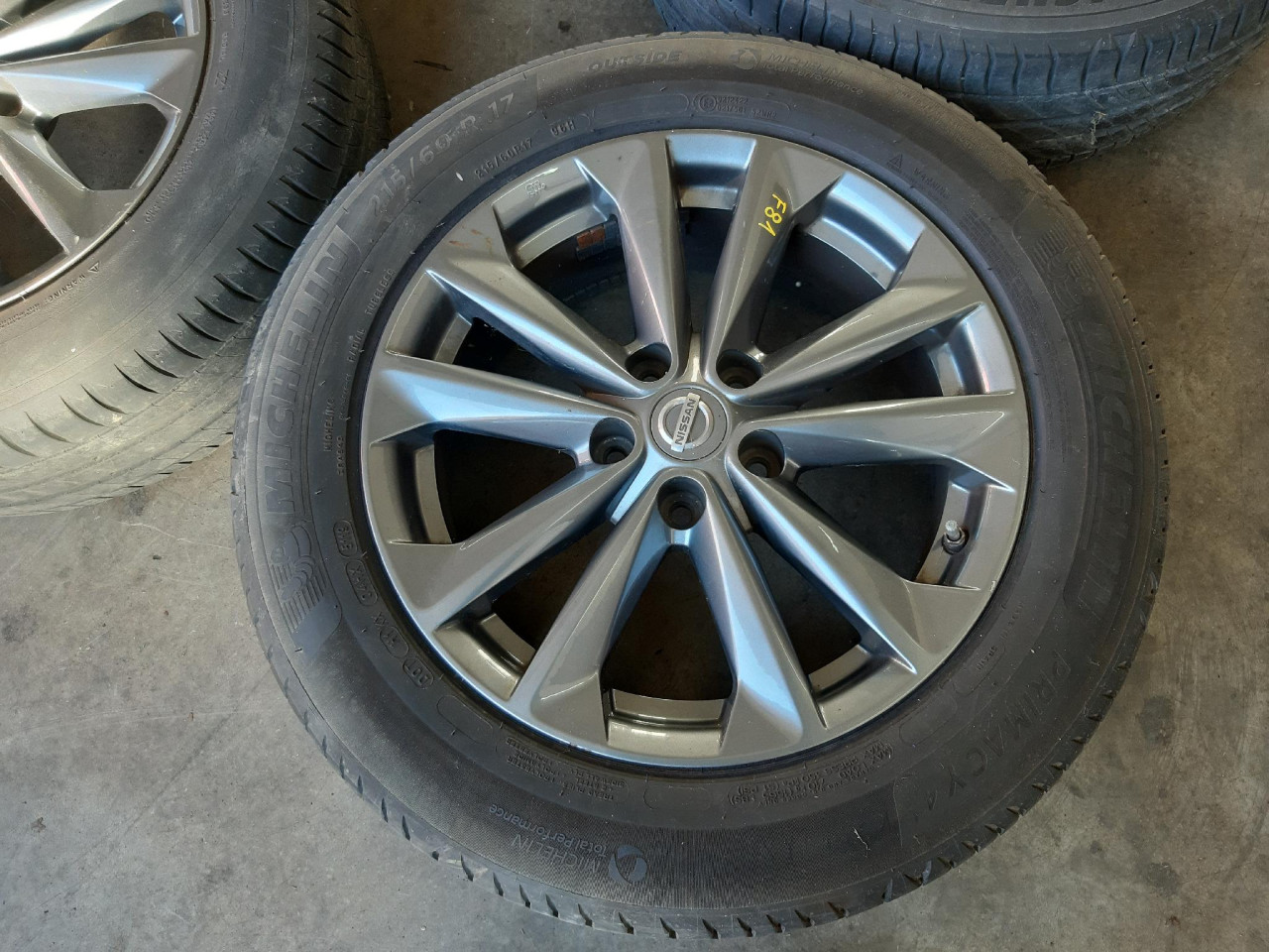 Aluminijumske felge 17" 5x114.3 Nissan