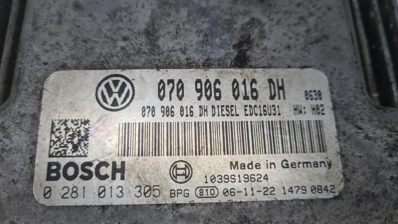 MOTORNI RACUNAR Touareg 7L (07-10) 070906016DH DIJELOVI