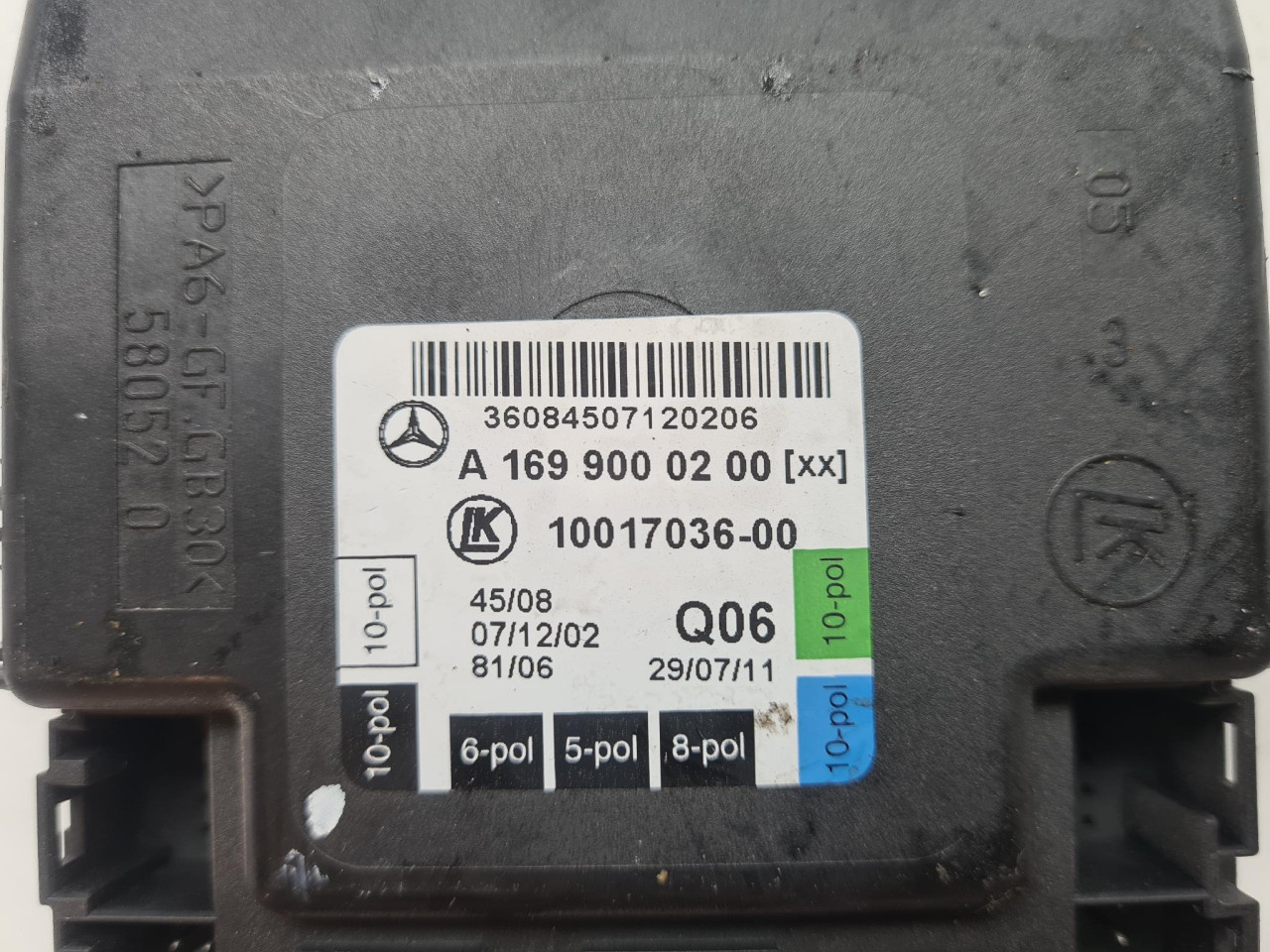 PD ELEKTRONIKA VRATA A W169 (08-12) A1699000200