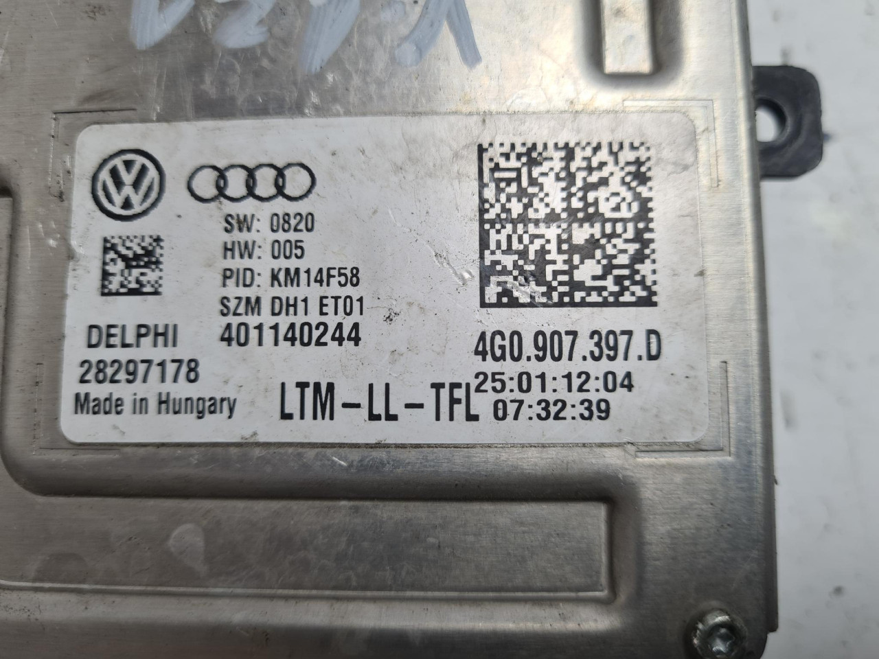 BALAST FARA A6 4G (10-14) 4G0907397D DIJELOVI