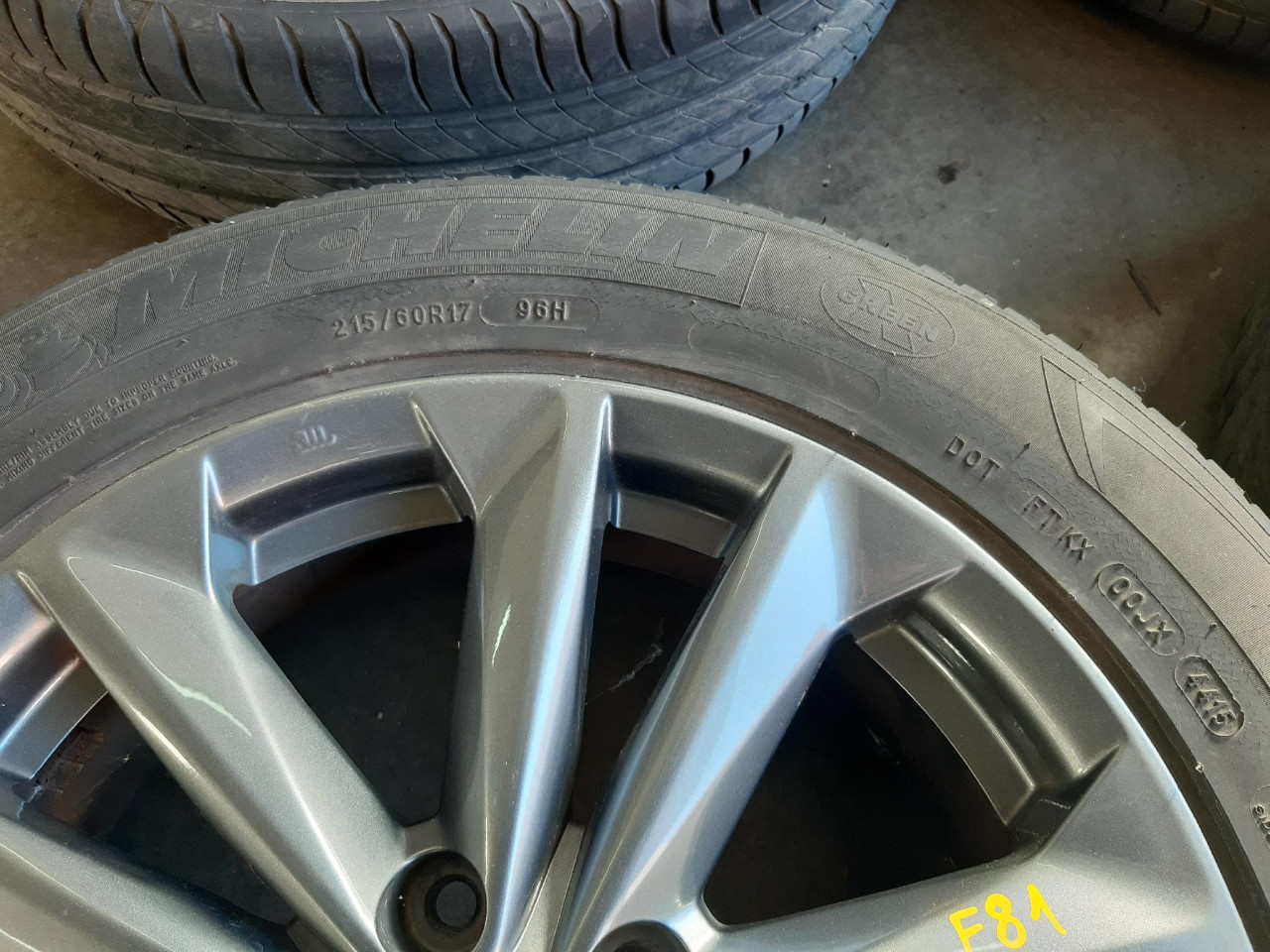 Aluminijumske felge 17" 5x114.3 Nissan